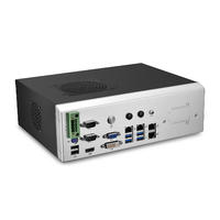 Best sale high quality Intel Fanless Industrial ComputerMini PC Factory industrial pc price 4 lan for industrial machine