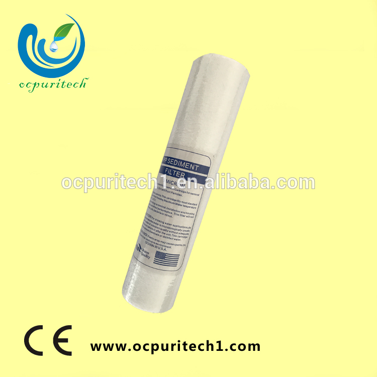 Hot selling 10inch pp filter cartridge of reverse osmosis system part