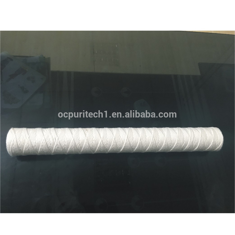 30'' string wound filter cartridge for water treatment