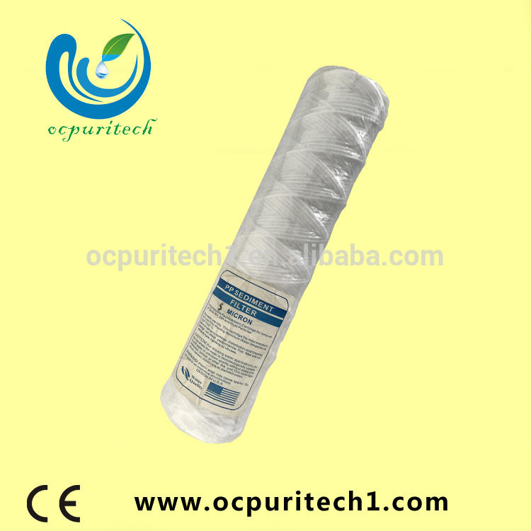 product-PP 10 inch sediment string wound water filter cartridge-Ocpuritech-img-1