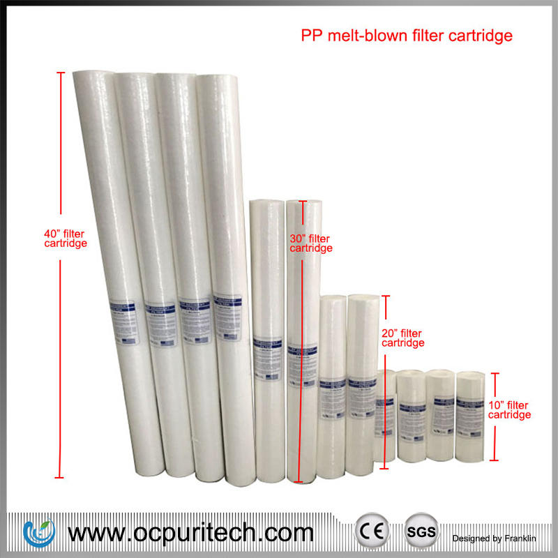 product-Ocpuritech-Hot Sale Polypropylene melt-blown and Polypropylene String Wound Filter Element i