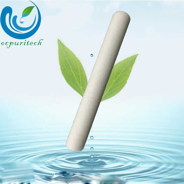 product-10 inch commercial sediment pp yarn melt blown water filter cartridge-Ocpuritech-img-1