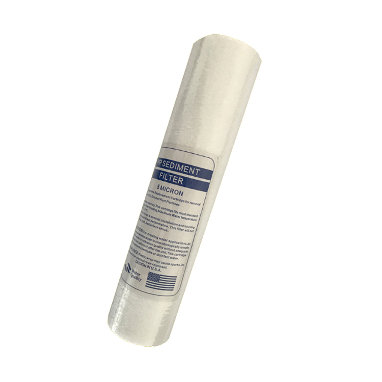 hot selling 1 micron 10 inch commercial sediment pp melt blown water filter cartridge