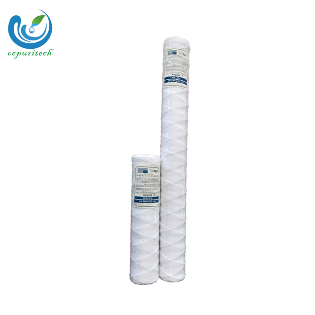 Residential Grade string woundsedimentfilter element for liquid treatment