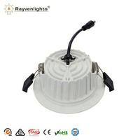 High Efficiency Chrome Led Downlight 3Color