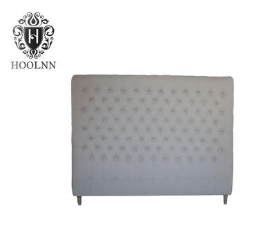 French-style Antique Wooden Upholstered Luxurious Headboard HL007K-F05