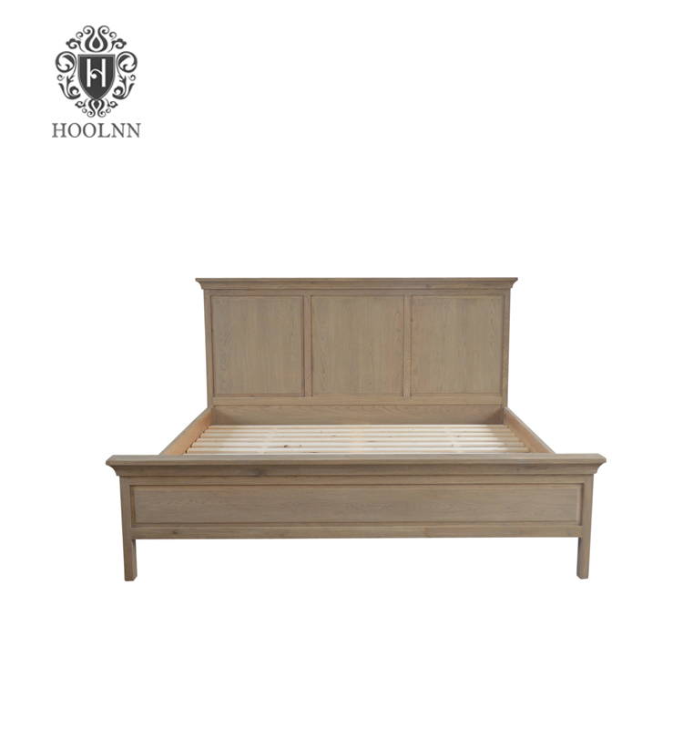 French style Antique Wooden Bed HL090-183