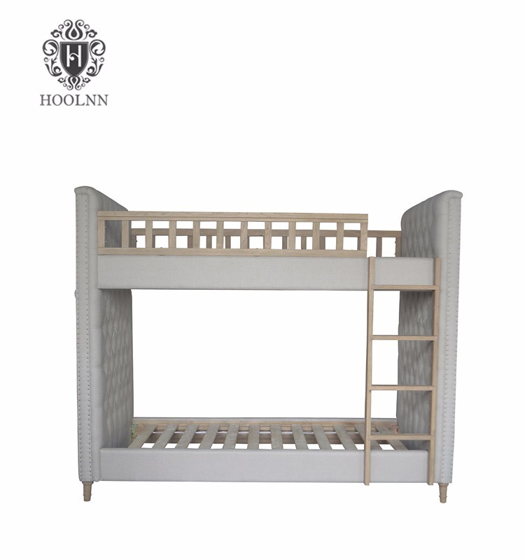 Kids Double Deck Wooden Bunk Bed Hoolnn, Antique Style Bunk Beds