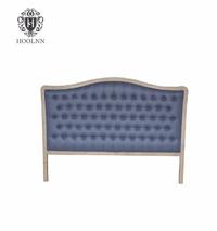 HL004K-F22 Made in China European French-style Antique King Size Fabric Twin Wood Upholstered Luxurious Headboard for Beds