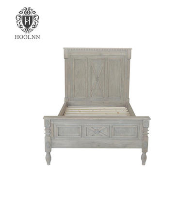 French style Antique Wooden Bed HL699-92