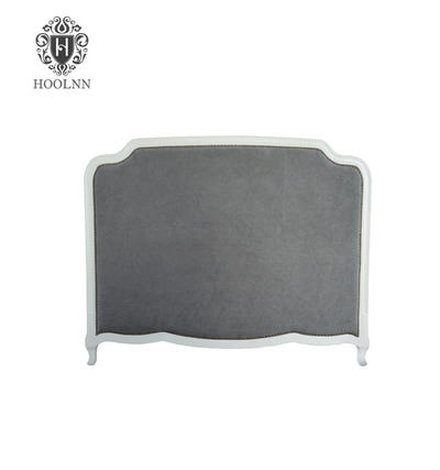 French-style Antique Wooden Upholstered Luxurious Headboard HL159HBQ-F64