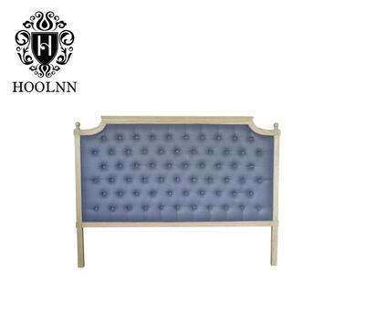 French-style Antique Wooden Upholstered Luxurious Headboard HL005K-F22