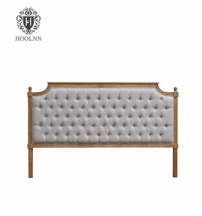 French-style Antique Wooden Upholstered Luxurious Headboard HL005K-F05