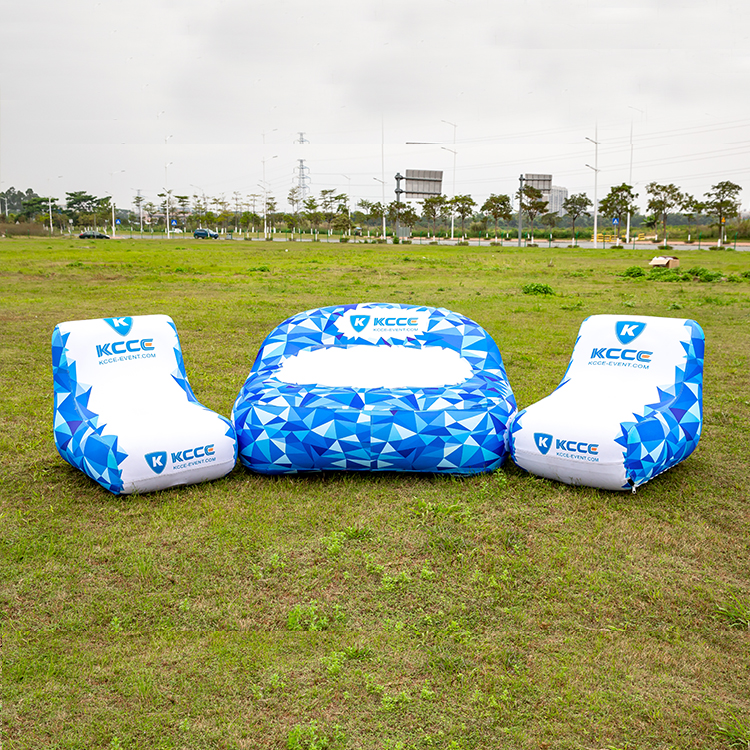 Custom printed inflatable chair/sofa, advertising inflatables