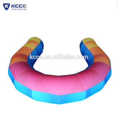 New arrival Eye catching confortable outdoor portability single inflatable sofa//