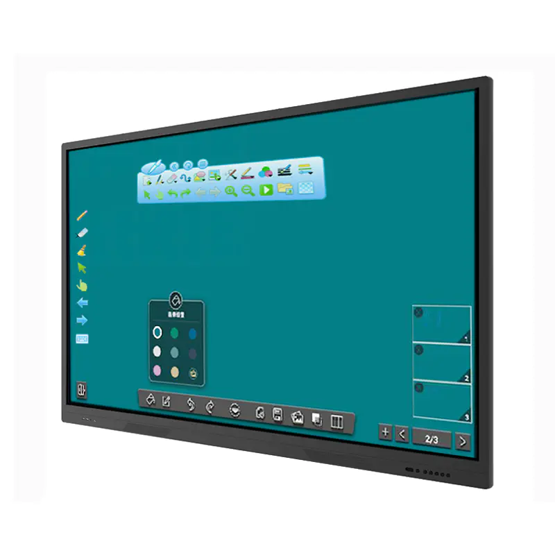 Newest Educational Interactive Whiteboard Smart Finger Touch Board Software For Digital Classroom