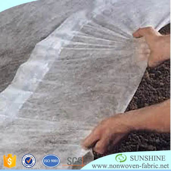 100% pp non woven fabric used for agriculture greenhouse covering or plant cover or weed mat