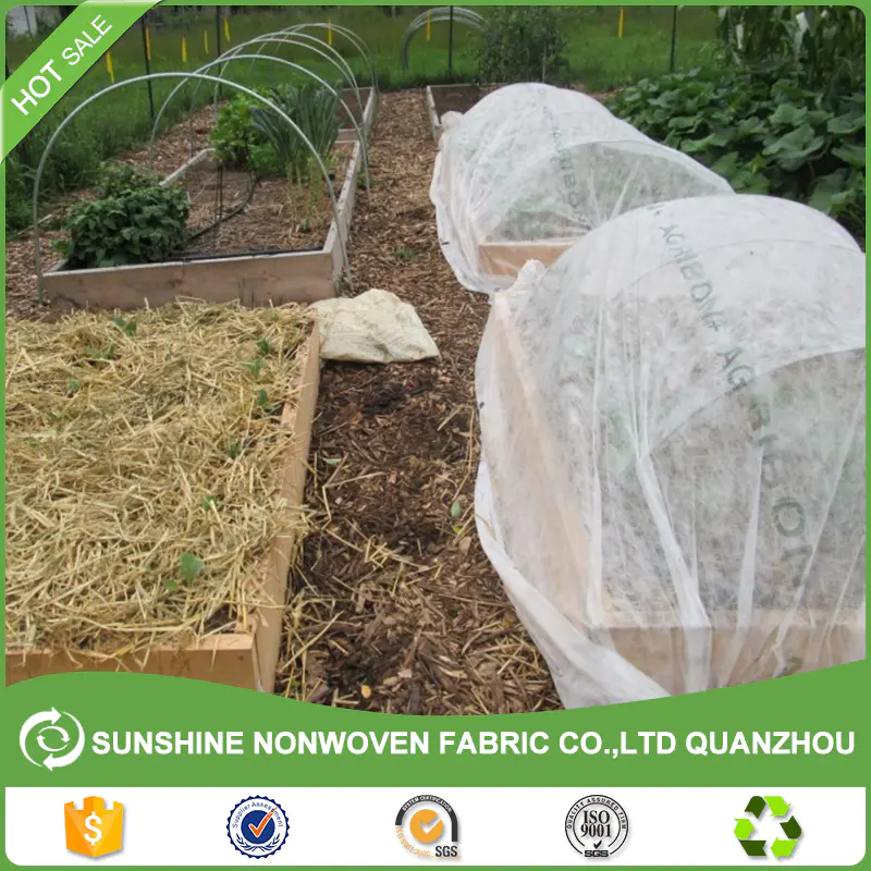 Agriculture crop protection spunbond nonwoven cover
