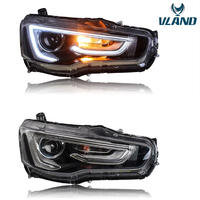 Vland manufacturer for car head light for Lancer headlight for 2010 2011 2012 2013 2018 for Lancer LED head lamp wholesale price