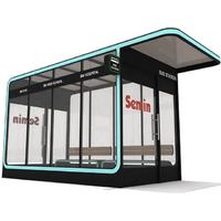 OEM Air Conditioning Smart Bus Shelter Street Furniture