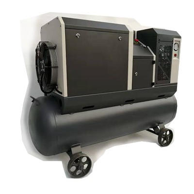7.5KW 10H Four in one light oil Scroll mobile air compressors300L