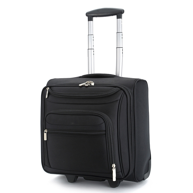 Shockproof business can boarding suitcase trolley luggage bags