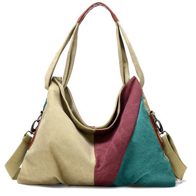 Custom Women Lady Handbag Shoulder Bags Canvas Women Handbag