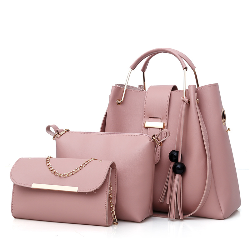 2020 Women Handbags Tote Bag Shoulder Bag Woman Hand Bags 3pcs Set