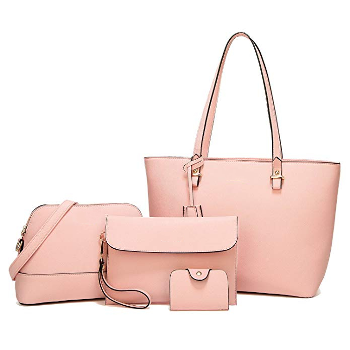 Women's fashion handbag shoulder bag large capacity shoulder bag wallet set