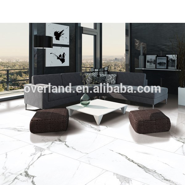 Big slab china supplier Carrara marble porcelain floor tiles