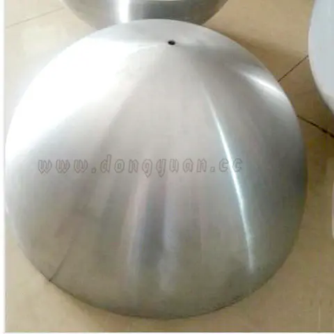 Brushed Aluminium Half Ball/Hollow Aluminum Sphere