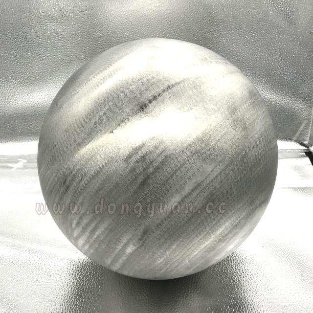 100mm AluminumHalf Ball Fabrication / Metal Aluminum Decoration Sphere in Stock