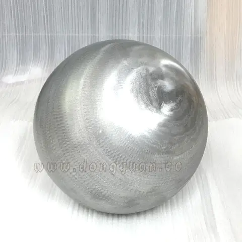 100mm AluminumHalf Ball Fabrication / Metal Aluminum Decoration Sphere in Stock