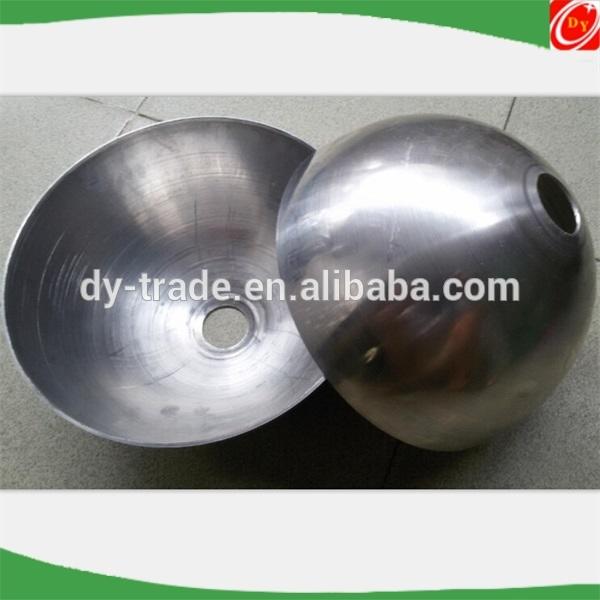 Aluminum Half Metal Ball Hollow Aluminium ball for decoration