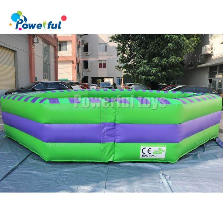 8 Person last man standingInflatable Wipeout Game Total Wipeout Trampoline Jump