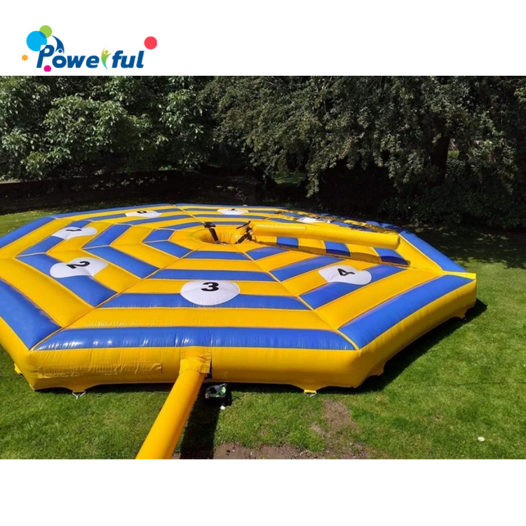 Team Building Game Inflatable Last One Standing Wipeout Equipment Eliminator
