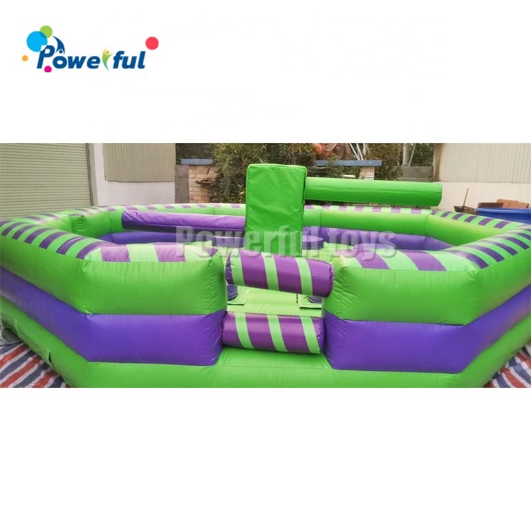 Inflatable Wipeout Eliminator Jumping Game Inflatable Meltdown Games