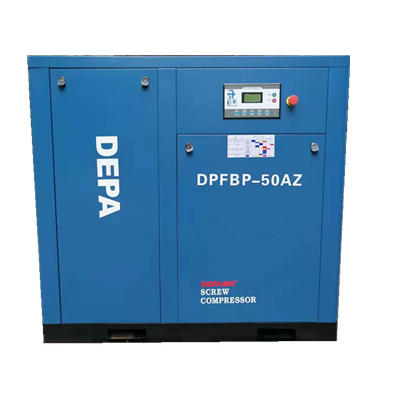 37kw 50hp Energy saving screw air compressor withair dryer for industrial equipment