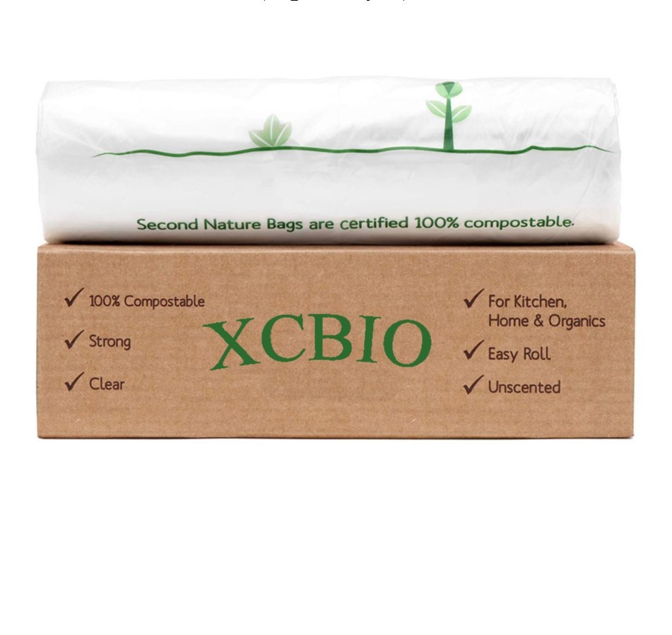 Bags, Premium Certified, Extra Thick, Kitchen Food Scraps & Home Trash Bags, 3 Gallon, 100% Compostable Biodegradable bag