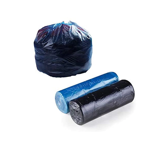 Wholesale 100% biodegradable cornstarch garbage bags compostable drawstring garbage bag with custom design printing