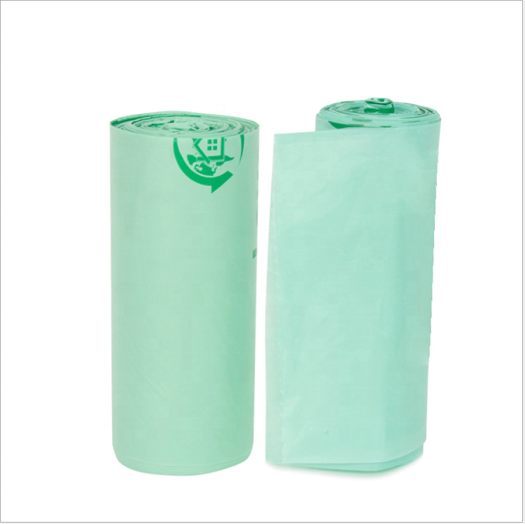 Sustainable CompostablePlastic Garbage Bags Bolsas Biodegradable PLA Trash BagCornstarch Bin Liner