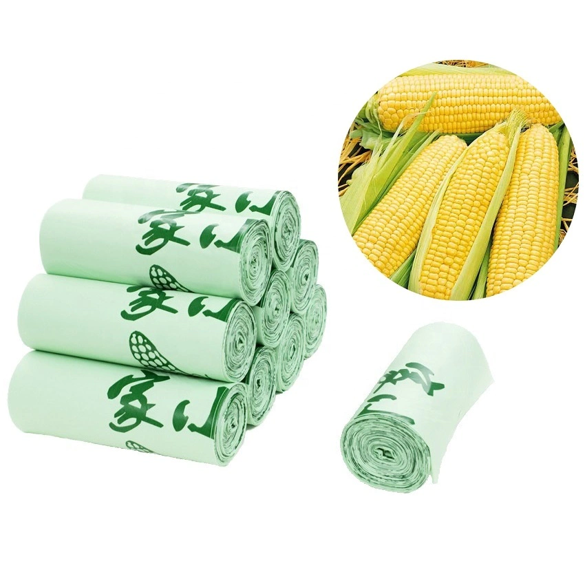 100% Biodegradable and Compostable Corn Starch Trash Bags
