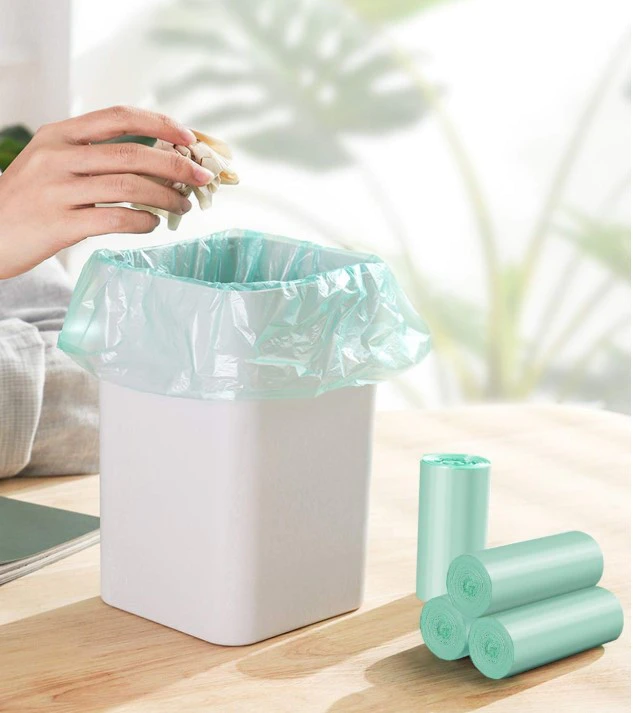 1.2 Gallon Small Trash Bags Garbage Bags, Mini Compostable Strong Bathroom Wastebasket Can Liners trash Bags for Home Office Kit