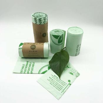 100% biodegradable garbage bagsdisposable not easy to leak environmental friendly trash bags