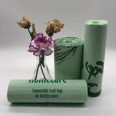 100% Compostable Full Biodegradable Food Waste Kitchen Trash Eco Bin Liner Bags
