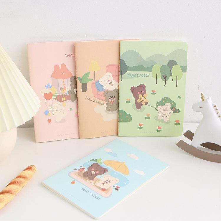 product-Dezheng-Customized A5 Design Journals Dairies Notepads Cute Little Notebooks Small Coloring -1