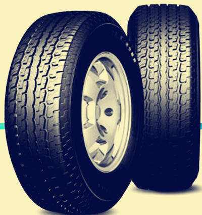 Chinese tire factory sport trailer tires ST215/75R14 6CM