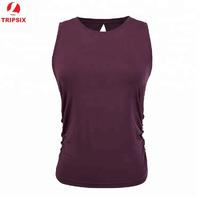 Wholesale Sexy Bamboo Fitness Sport Clothing Attire For Women Tank top