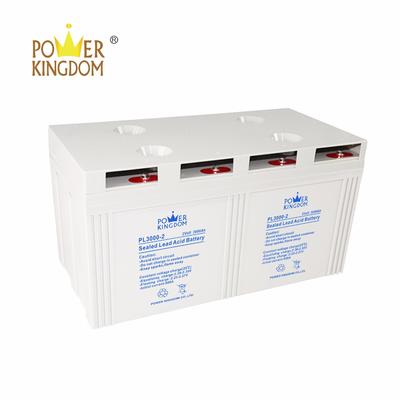AGM 2v3000ah deep cycle rechargeable gel battery for PV or Solar system