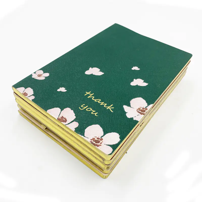 Custom a5 softcover pu leather ruled diary daily writing notebook